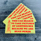 Lighthouses Nerd Bumper Sticker