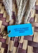 Here's To Swimmin' With Bow-Legged Women Keychain-5