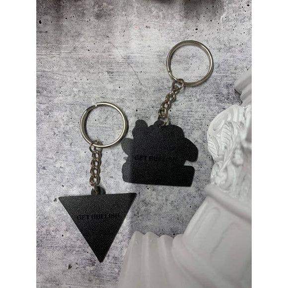 Feminist Devour the Patriarchy Tiger Keychain