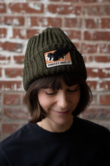 Uneasy Does It Chunky Beanie - 0