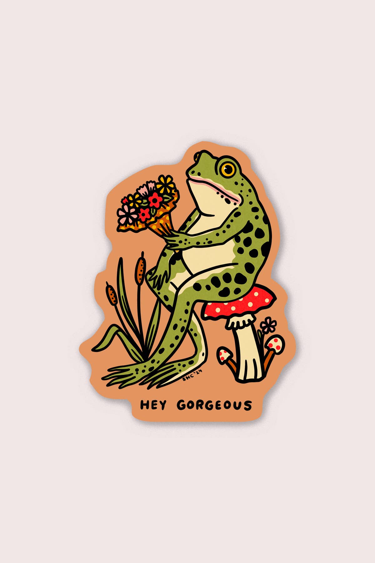 Hey Gorgeous Sticker - 0