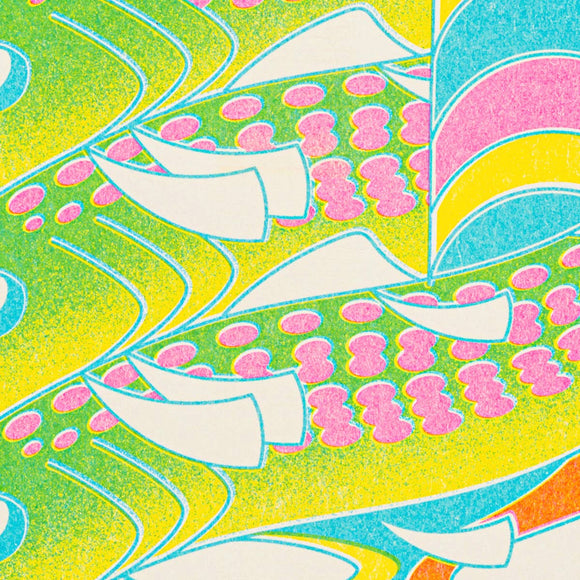 Space Fishin' Risograph Print