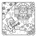 Heartwarming Love Coloring Book-5