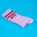 Favorite Sister Gym Crew Socks-6