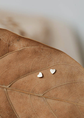 Hello Adorn: Tiny Heart Studs - 0
