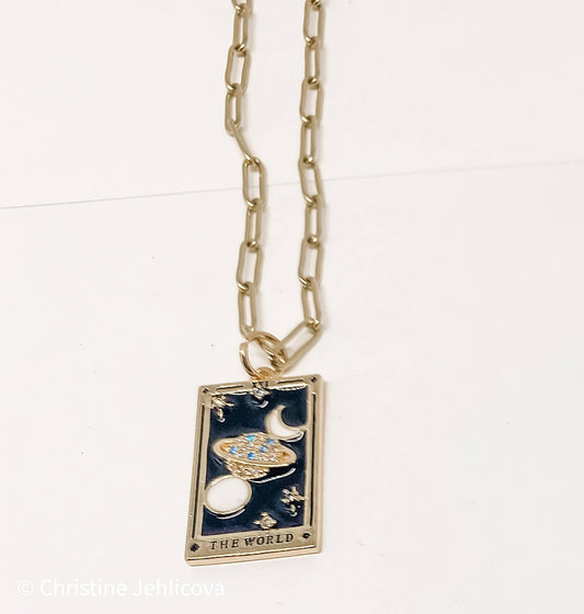 The World Tarot Necklace