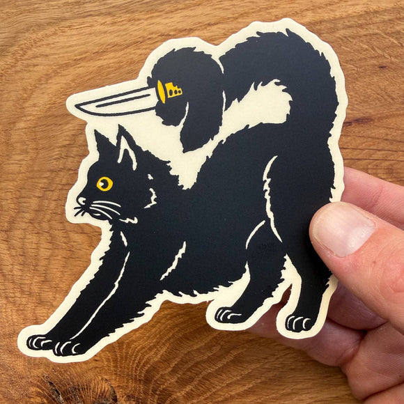 Rat Patrol Cat Sticker