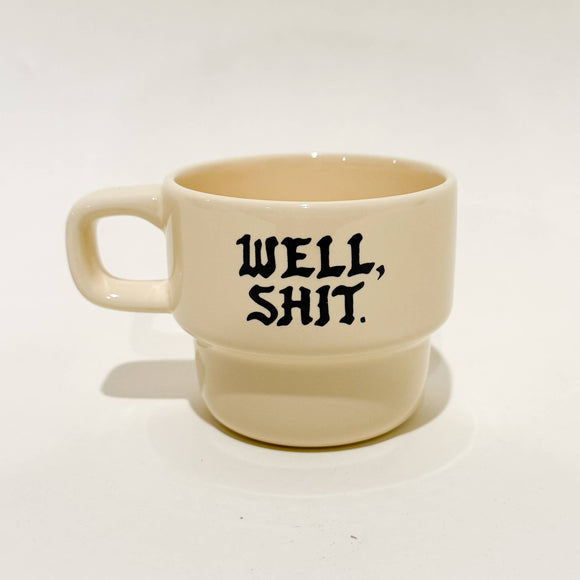 Well, Shit. Retro Diner Mug