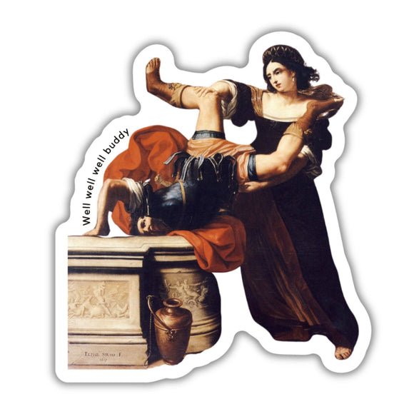 Timoclea Painting Sticker
