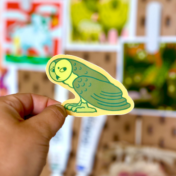 Owl Sticker - 0