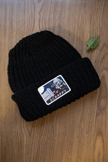 Scrappy Raccoon Chunky Beanie - 0