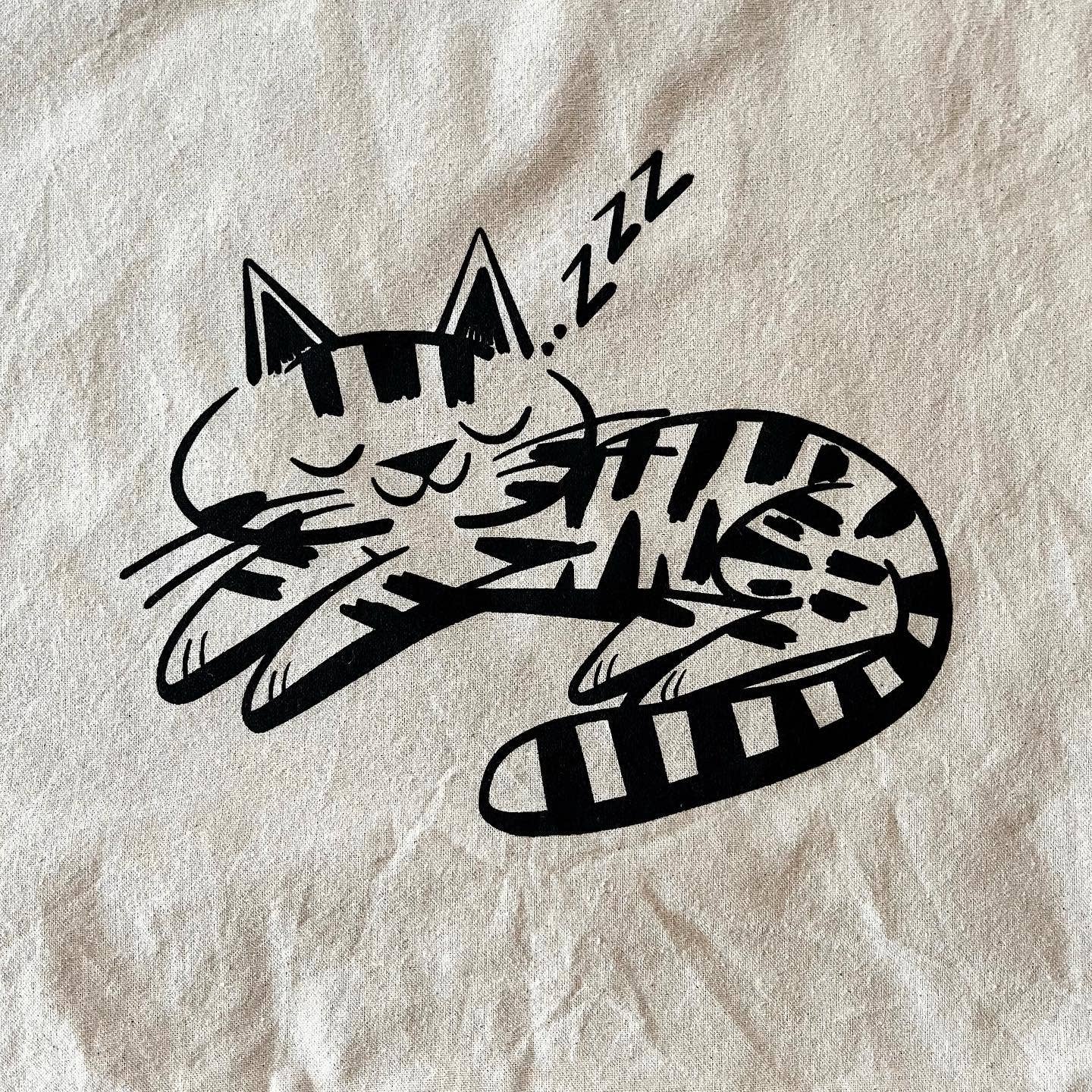 Cat Nap Tote Bag - 0
