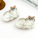 White Cat Claw Clip-4