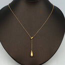 Double Teardrop Necklace-1