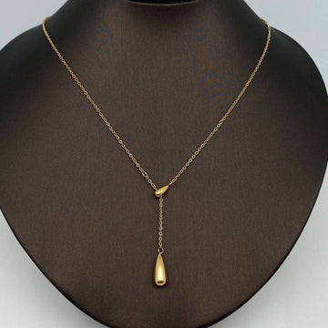 Double Teardrop Necklace
