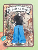 The World Is A Vampire Sticker-2