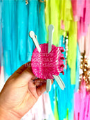 Yarn Crafts Knitting Needles Hair Claw-3