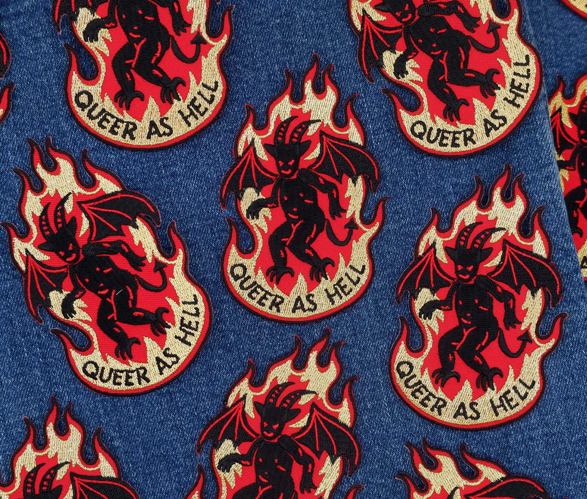 Queer As Hell Patch - 0