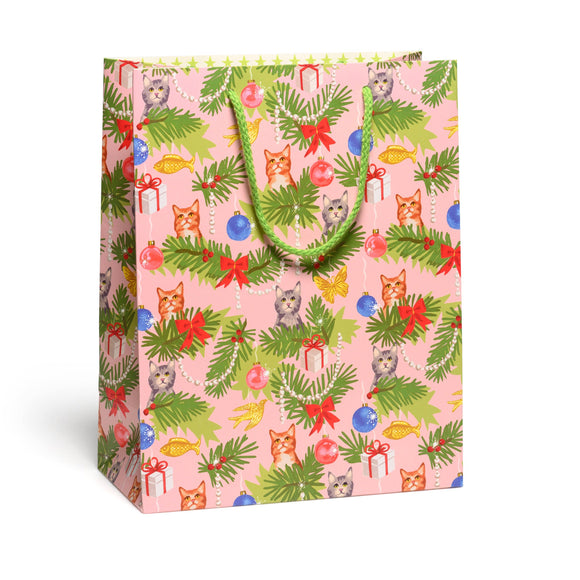 Meowy Christmas Gift Bag