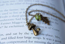 Toadstool Mushroom Charm Necklace-1