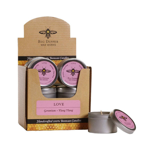 Beeswax Aromatherapy Candle Travel Tins