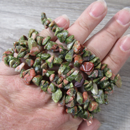 Gemstone Chip Bracelets