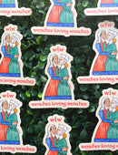 WLW Wenches Loving Wenches Medieval Sticker-3