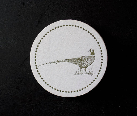 Pheasant Coasters