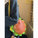 Cartoon Cheeseburger Crossbody Bag-2