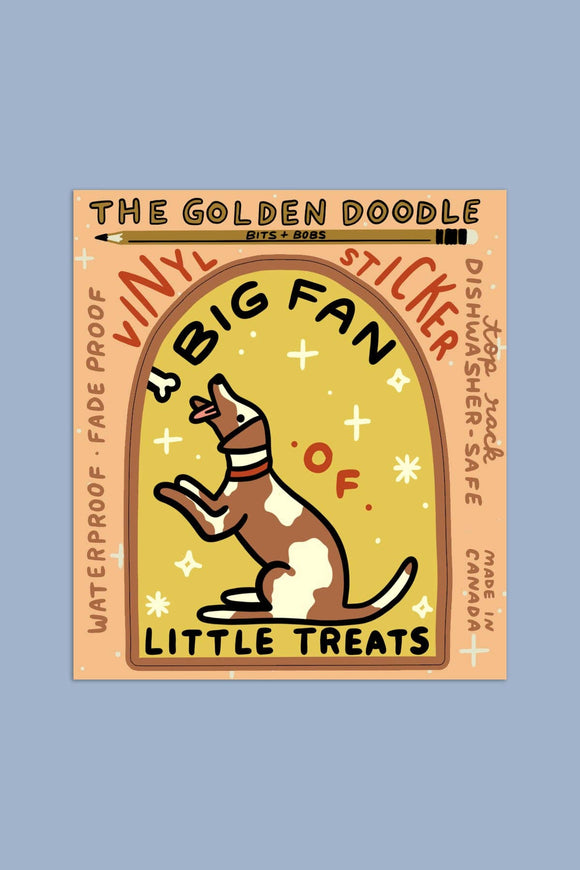 Big Fan of Little Treats Sticker