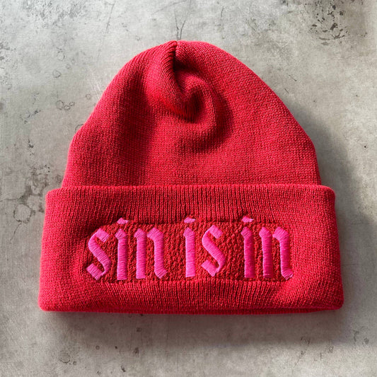 Sin Is In Beanie