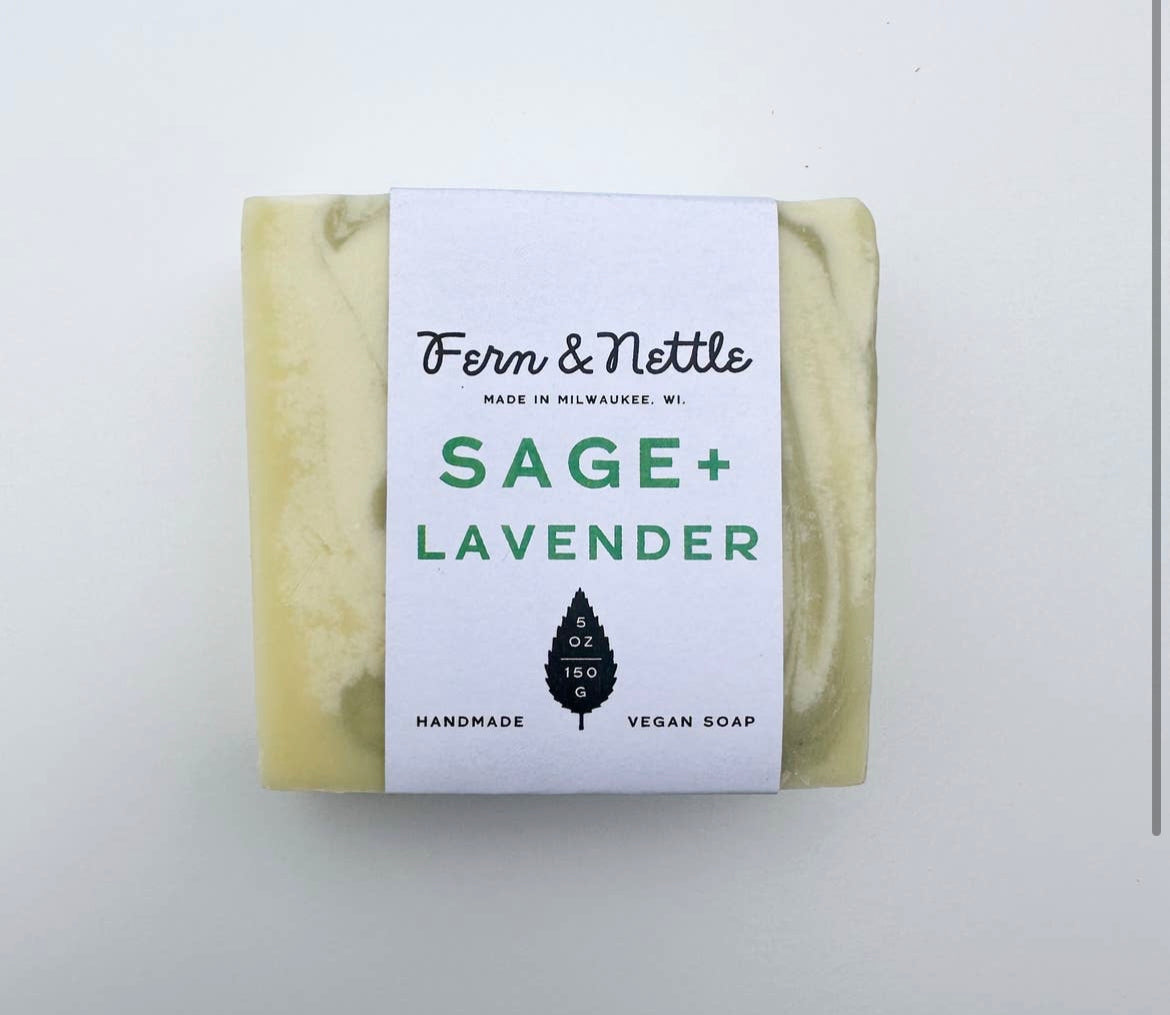 Fern and Nettle Soap