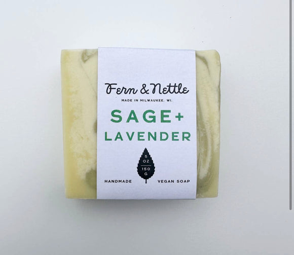 Fern and Nettle Soap