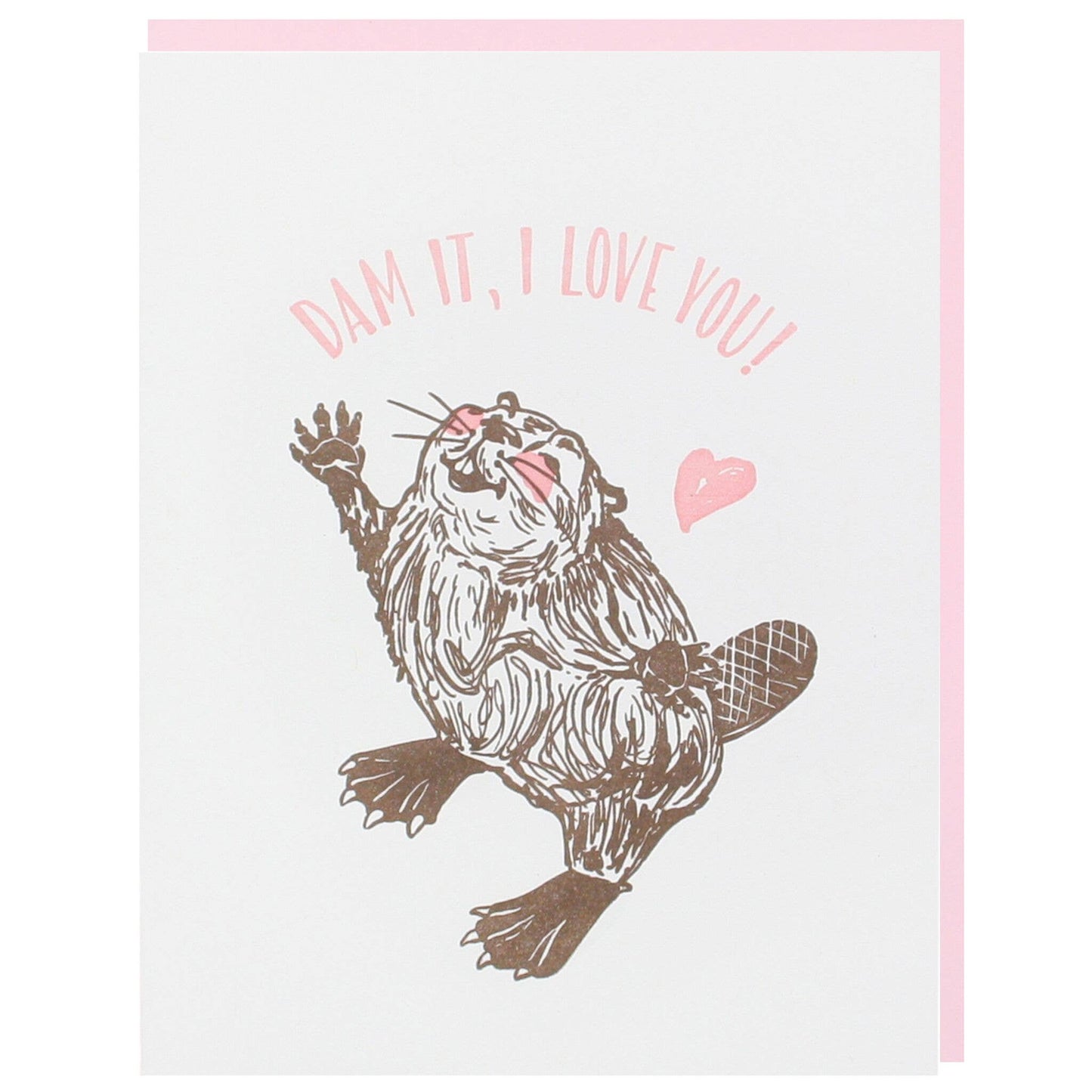 Beaver Love Card