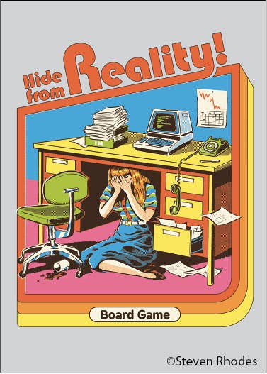 Hide from Reality Board Game Magnet