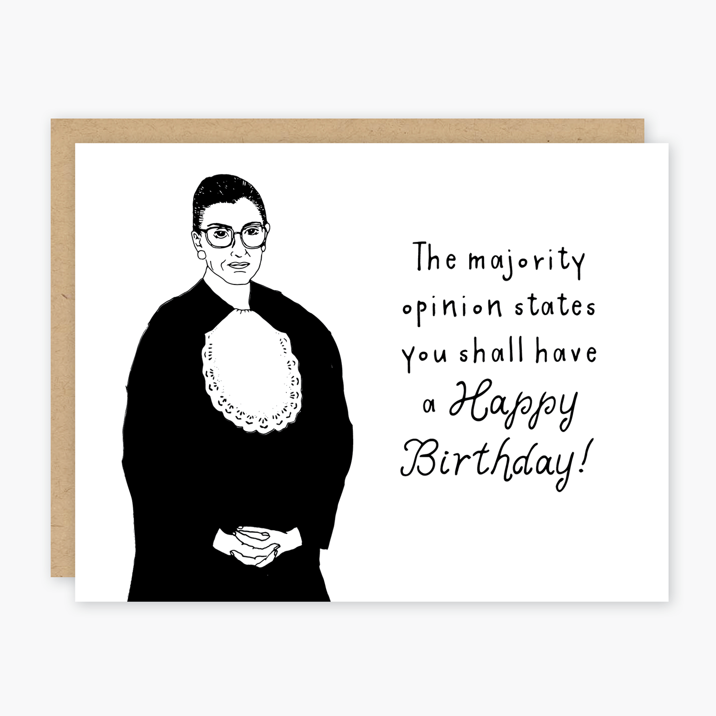 Ruth Bader Ginsburg Birthday Card