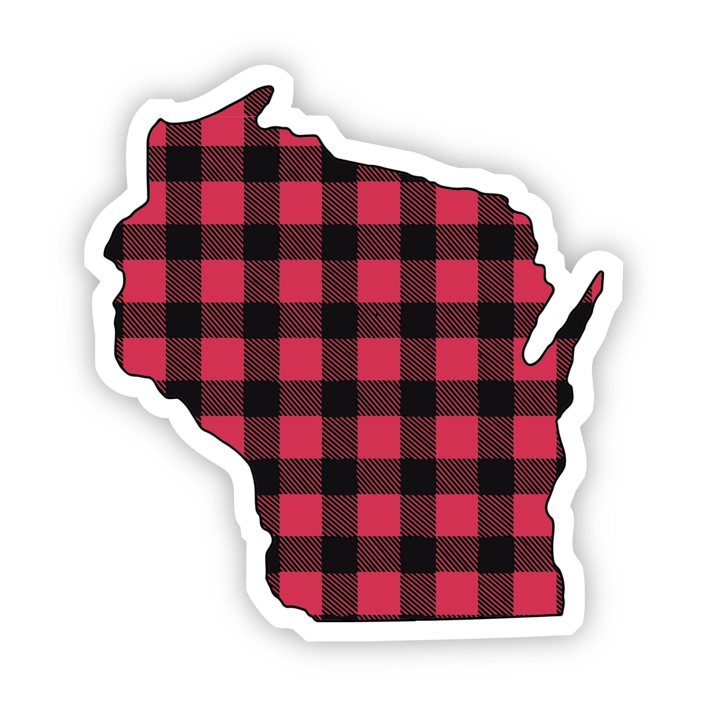 Wisconsin Flannel Sticker