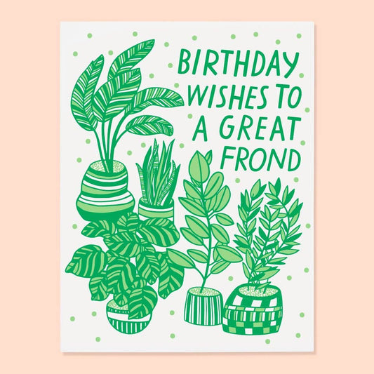Great Frond Birthday Card
