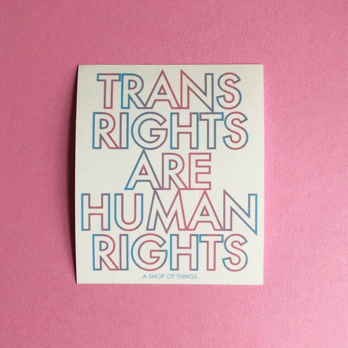 Trans Rights Sticker