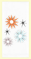 Starburst Retro Kitchen Towel-1