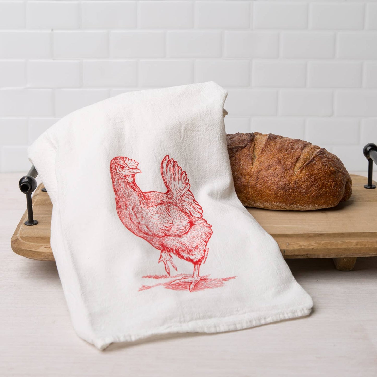 Chicken Flour Sack Towel