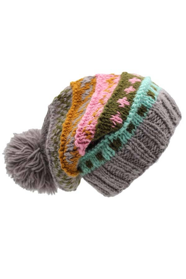 Layered Knit Hat
