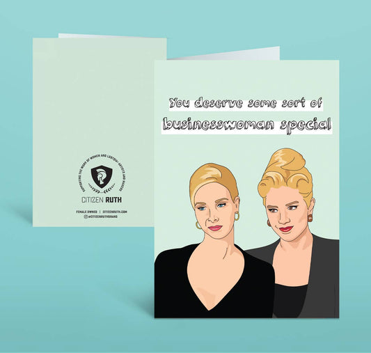 Romy and Michelle Card