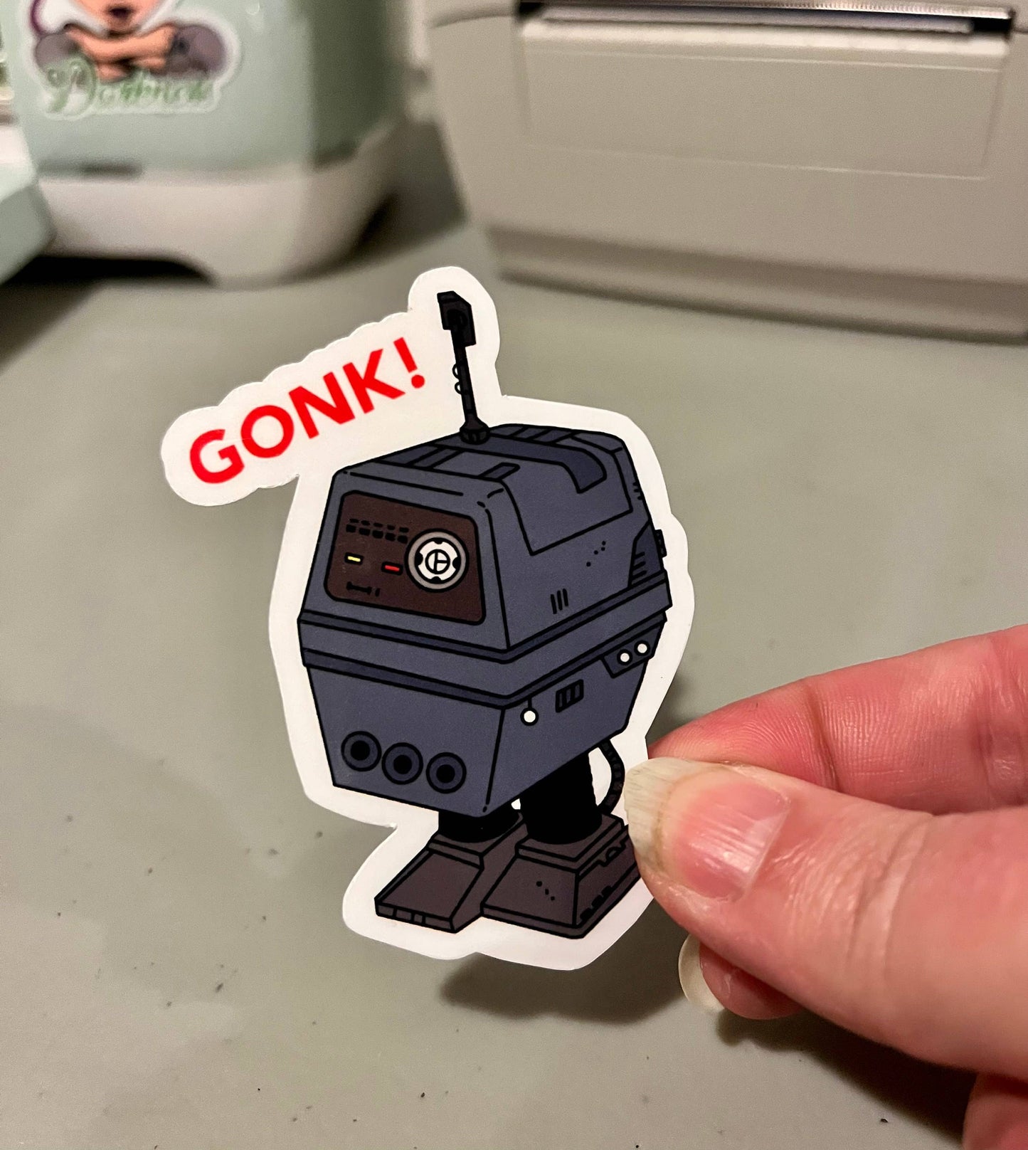 Gonk Droid Star Wars Sticker