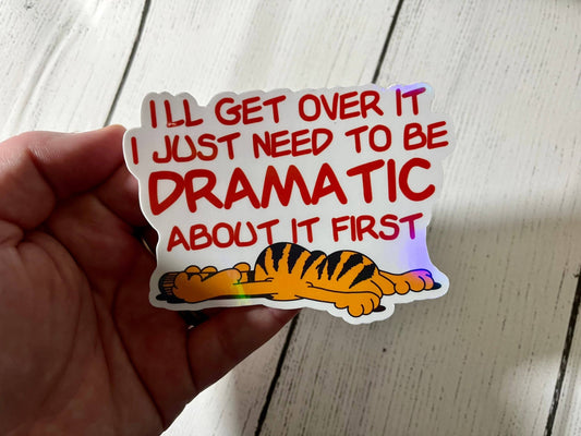 Garfield Dramatic Sticker