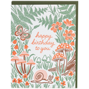 Garden Snail Birthday Card-1