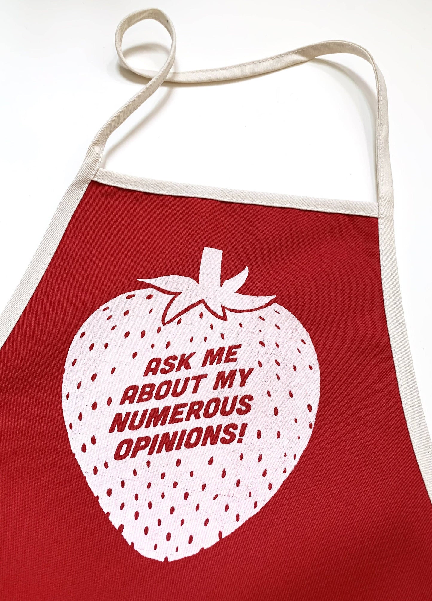 Ask Me About My Numerous Opinions Apron