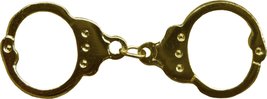 Handcuffs Enamel Pin