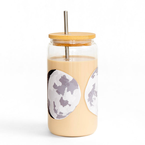 Moon Phases Can Glass