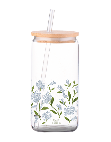 Hydrangeas Can Glass